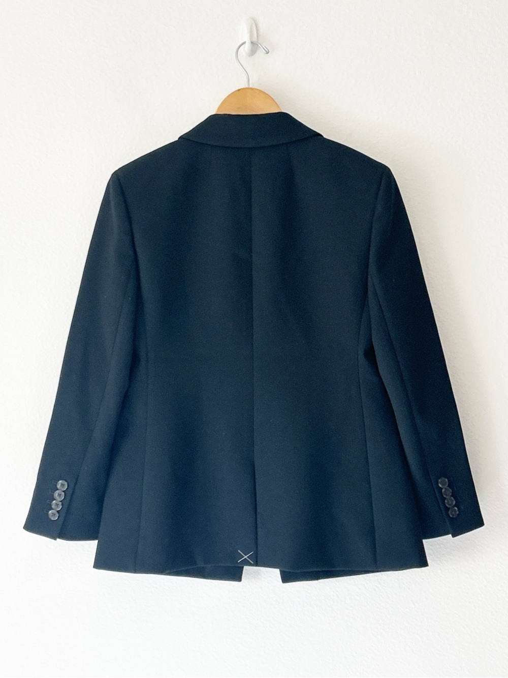 NWT J. Crew Madelyn blazer in four-season stretch 4P Black - Picture 6 of 10